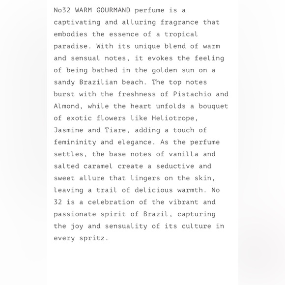 Miim.miic. No 32 WARM GOURMAND fragrance bundle - Picture 4 of 7